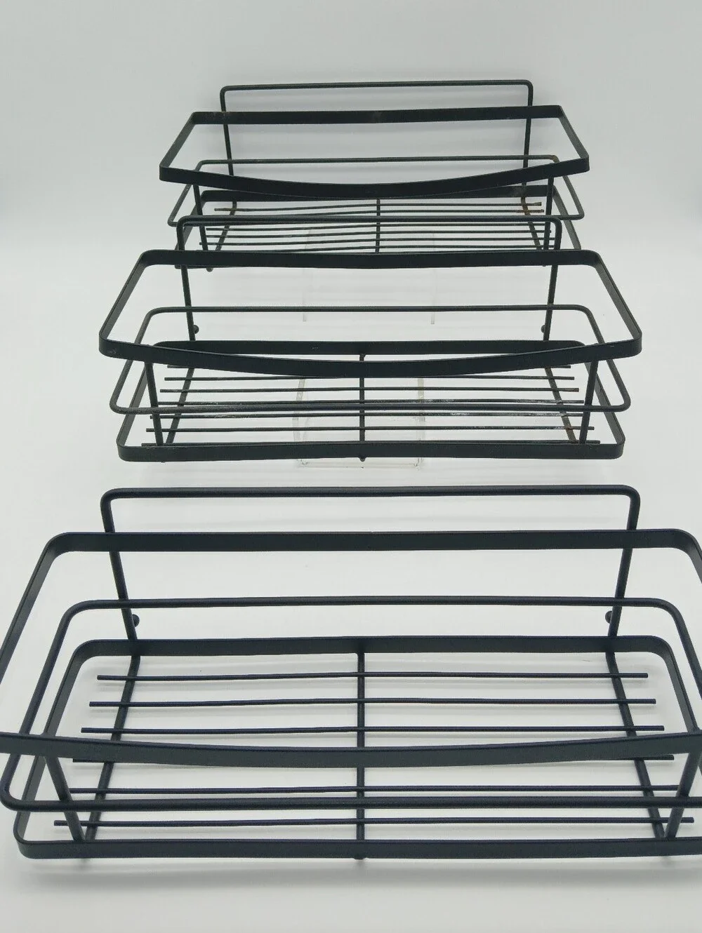 ODesign Shower Caddy Storage with Removable 4 Hooks Shower Shelf Basket
